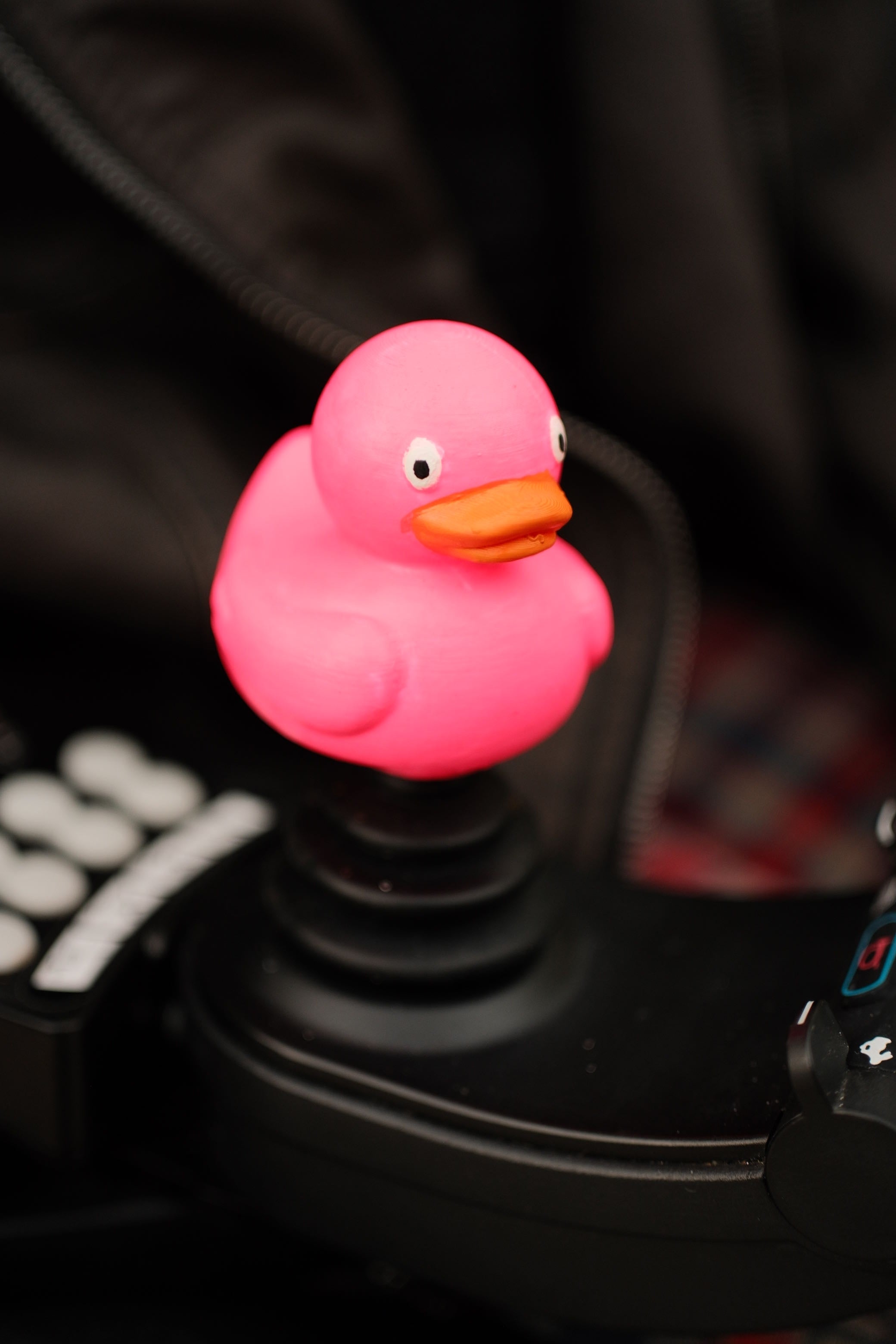 Rubber Ducky Joystick Topper for Power Wheelchair