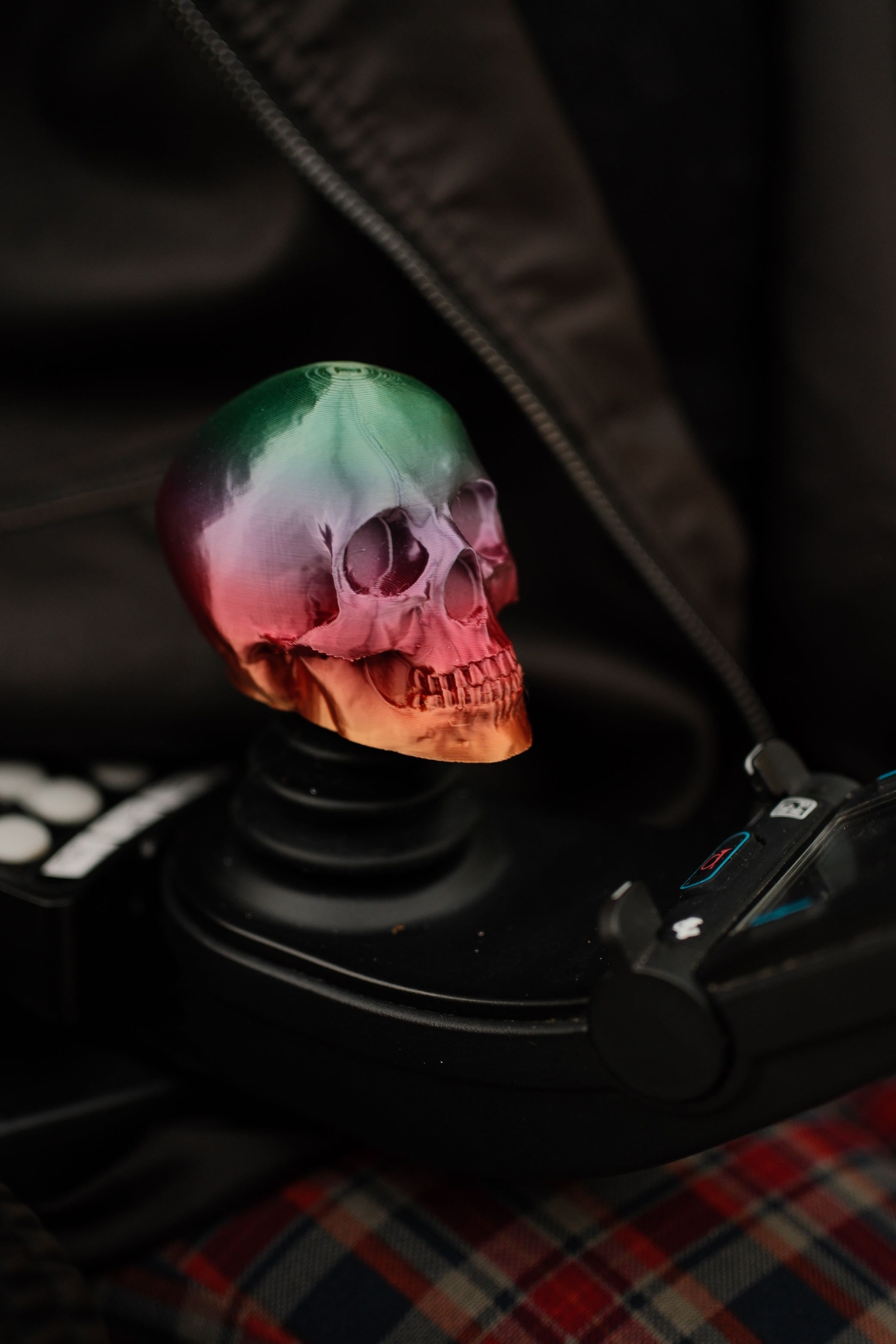 Skull Joystick Topper for Power Wheelchair