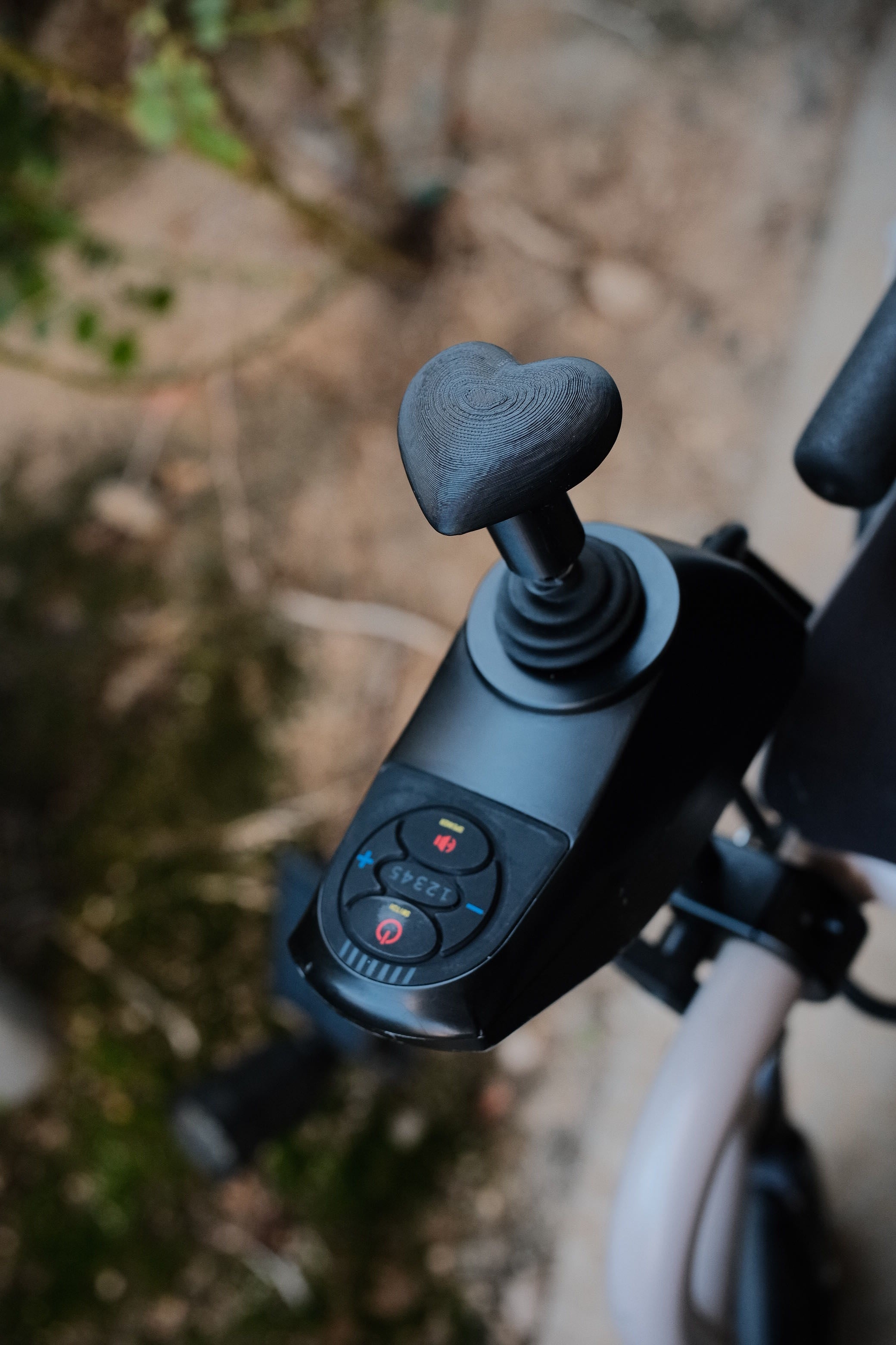 Heart Joystick Topper for Power Wheelchair