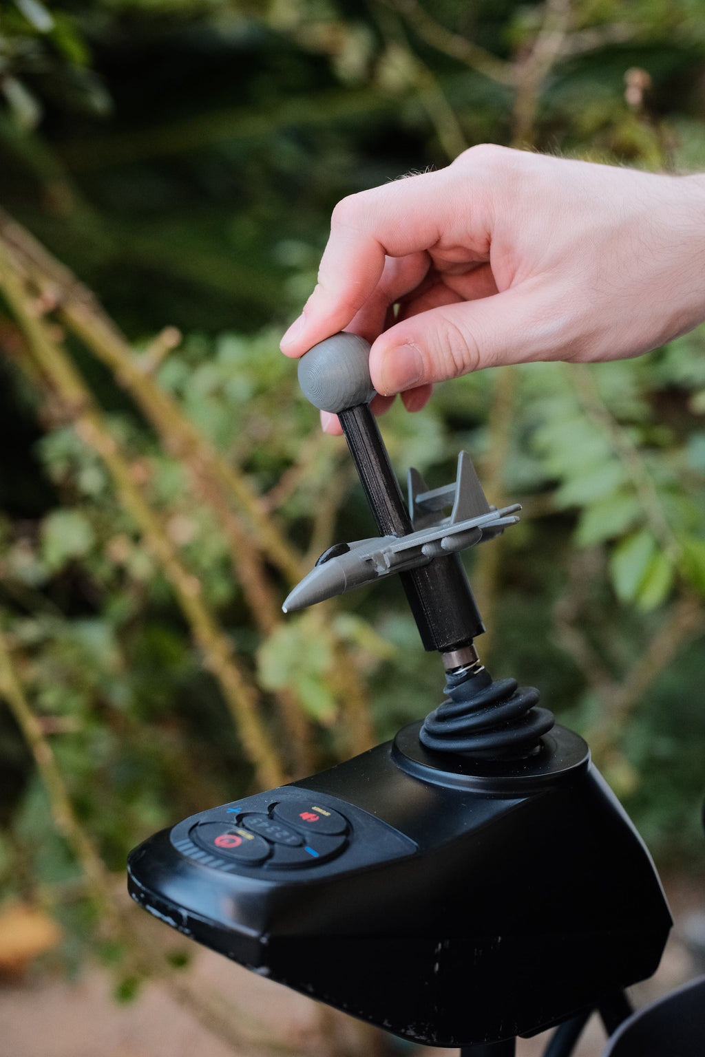 Jet Plane Joystick Topper for Power Wheelchair