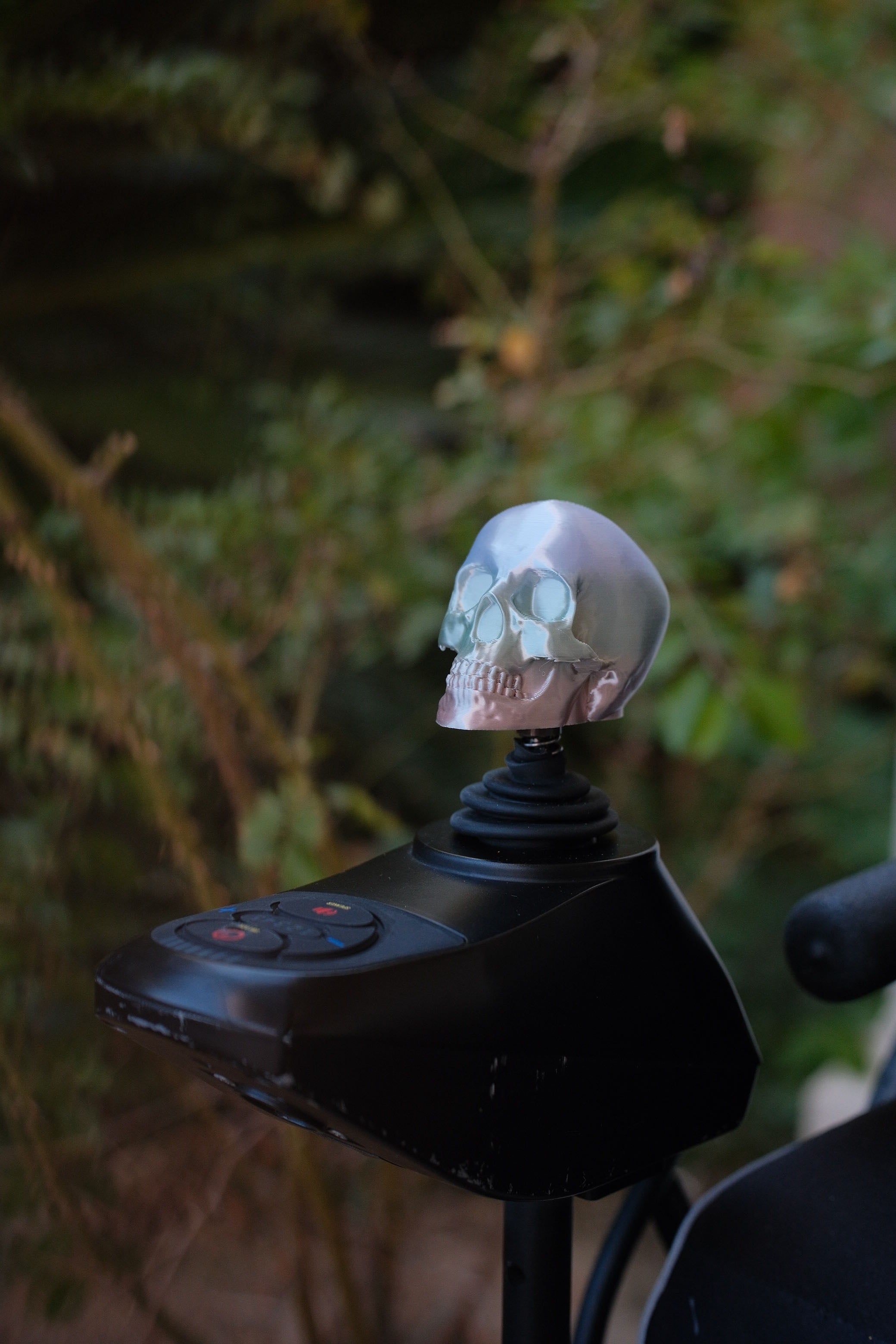 Skull Joystick Topper for Power Wheelchair