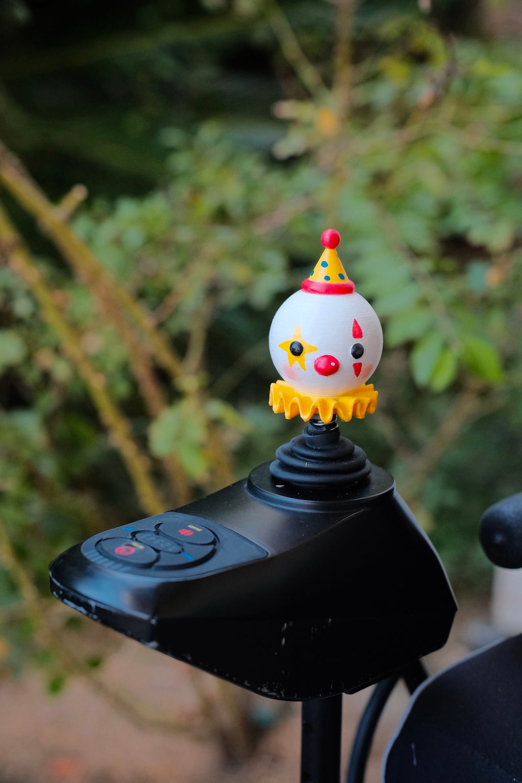 Clown Joystick Topper for Power Wheelchair