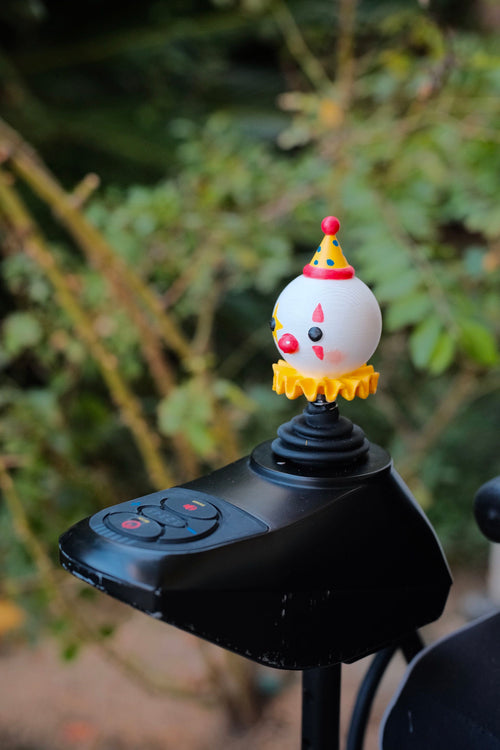 Clown Joystick Topper for Power Wheelchair