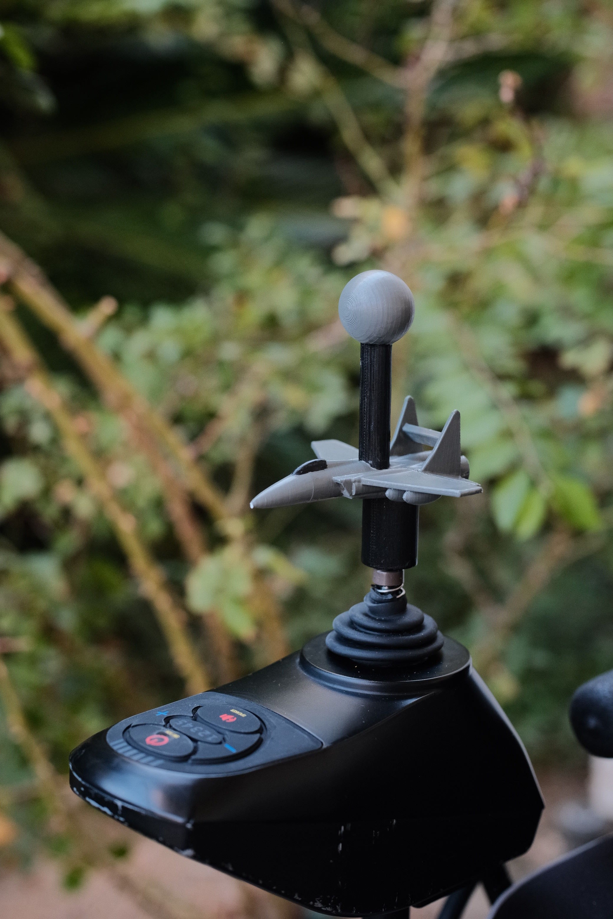 Jet Plane Joystick Topper for Power Wheelchair