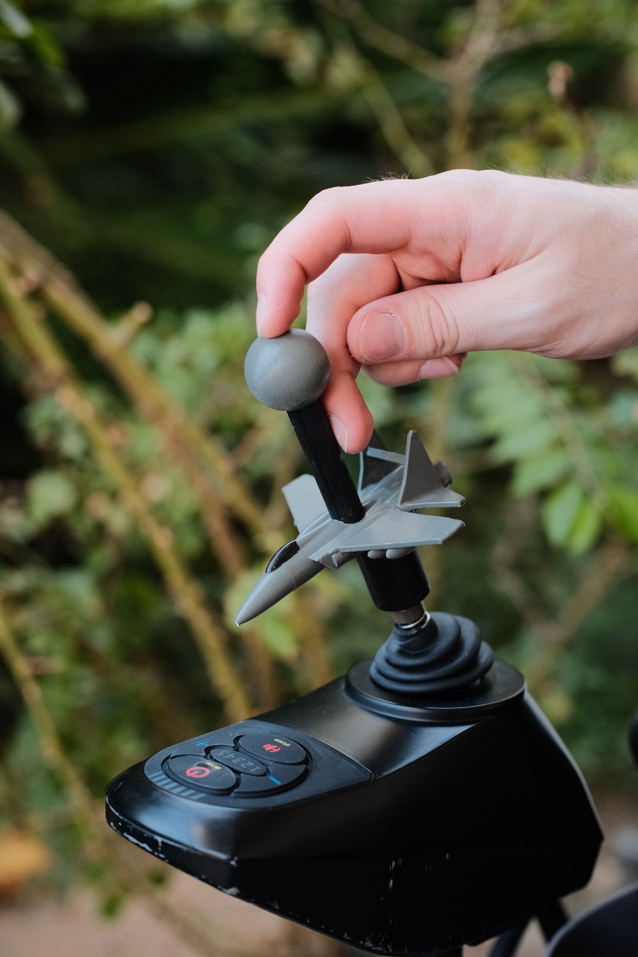 Jet Plane Joystick Topper for Power Wheelchair